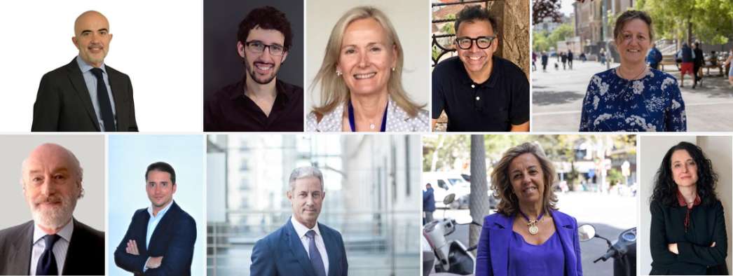 FOTOGRAFÍA. BARCELONA (ESPAÑA), 17.04.2023. Los 10 primeros integrantes de la candidatura dle PP a la alcaldía de Barcelona para Elecciones 28M de 2023. Ñ Pueblo