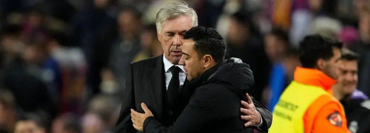 FOTOGRAFÍA. BARCELONA (ESPAÑA), semana santa 2023 (05.04.2023). El entrenador del Real Madrid, Carlo Ancelotti (i). Efe (2)