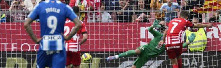 El Gerona le complica la permanencia al Espanyol (2-1)