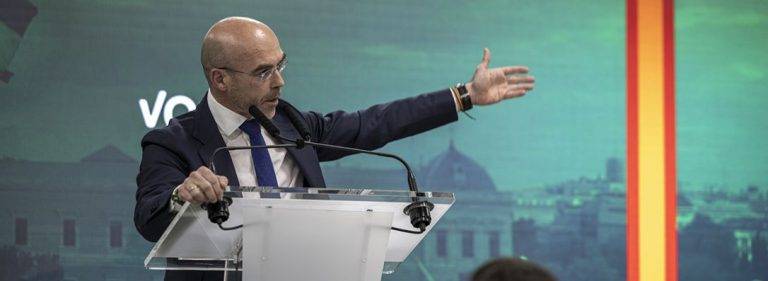 Buxadé: «Que sepan los sindicatos de clase» (UGT y CCOO) que con Gobiernos de VOX «se les acabó el chollo»