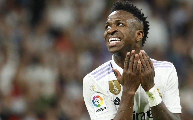 Imposible identificar a racistas que atacaron a Vini Jr. en Pamplona