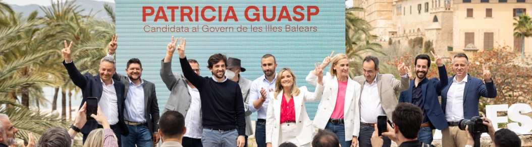 FOTOGRAFÍA. PALMA (ESPAÑA), 22.04.2023. la portavoz nacional de la reformada formación naranja, Ciudadanos (Cs), Patricia Guasp Barrero (5i). Ñ Pueblo