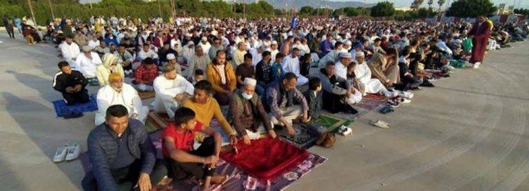Almería| Miles de musulmanes festejan el final del Ramadán (Eid al Fitr) en la Vega de Acá
