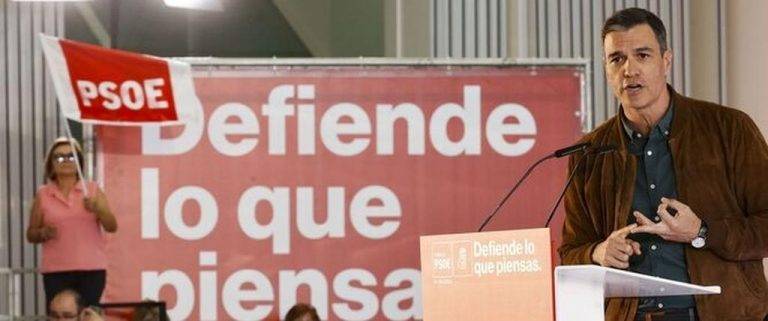 Sánchez: «Nosotros defendemos lo que piensa la mayoría y no una minoría de privilegiados»