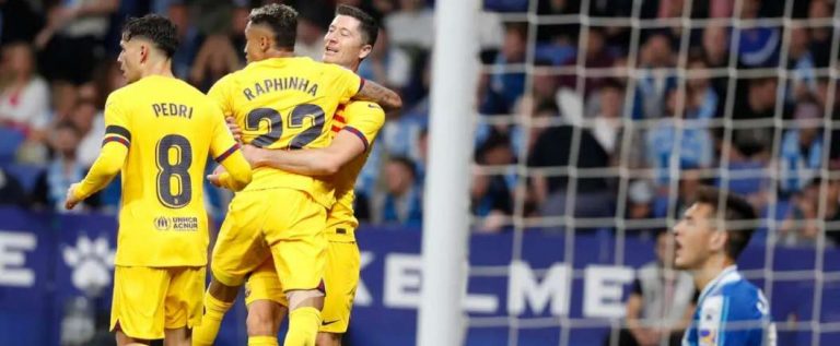 FC Barcelona aplasta al Espanyol y conquista el título de La Liga