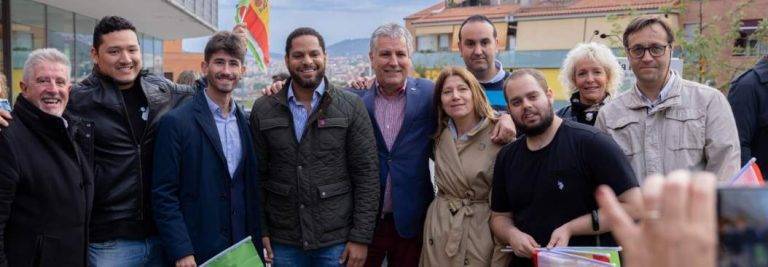 VOX advierte del «aprendiz de brujo y estafador profesional» Gabriel Rufián en Santa Coloma de Gramanet