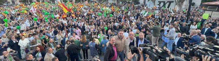 Elecciones 28M| «VOX viene para restaurar una patria humillada y libertad pisoteada»