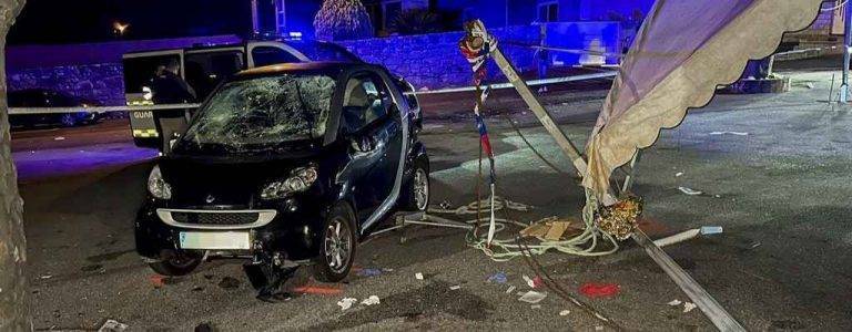 Digna Díaz Oubiña, mujer narcotraficante Luis Falcón ‘Falconetti’, autora del atropello múltiple de Vilanova de Arousa (Pontevedra)