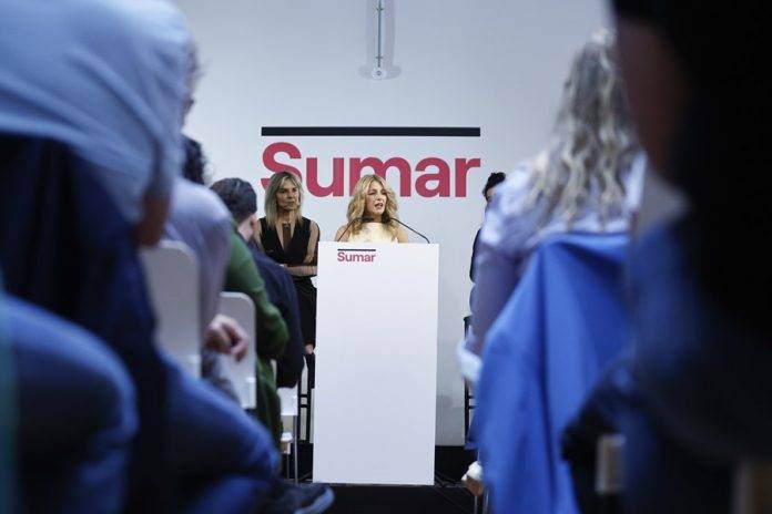 Yolanda Díaz presenta el acuerdo de coalición para el 23J