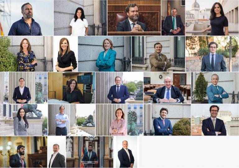 Primeros 40 candidatos de VOX a las elecciones generales del 23J