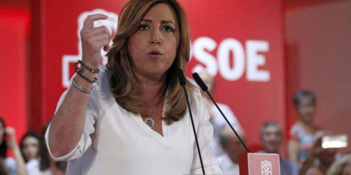 FOTOGRAFÍA. NÍJAR (ALMERÍA) ESPAÑA. 15.05.2017. La candidata a secretaria general del PSOE, Susana Díaz. Efe
