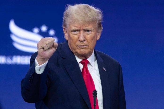 FOTOGRAFÍA. WASHINGTON (ESTADOS UNIDOS), 24 DE JUNIO DE 2023. El expresidente estadounidense Donald Trump. Efe (1)
