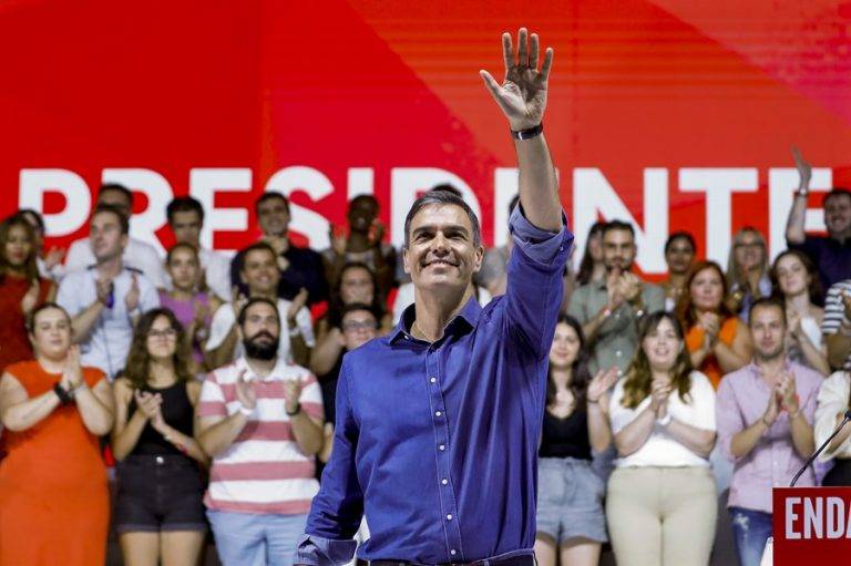 Sánchez denuncia «clara intencionalidad en las encuestas» del 23J para arrebatar la victoria del PSOE