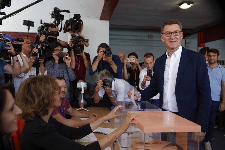 Feijóo dice que seguirá al frente del PP aunque sean malos los resultados este 23J