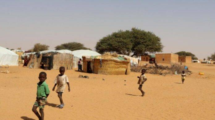 FOTOGRAFÍA. REPÚBLICA DE NÍGER, PAÍS DEL CONTINENTE ÁFRICA, 08 DE JULIO DE 2023. detalle de campamento de refugiados en la República de Níger. Efe