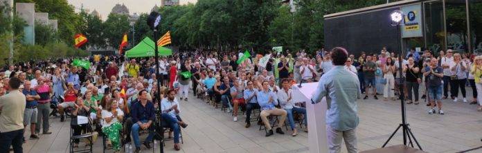 FOTOGRAFÍA. REUS (TARRAGONA) ESPAÑA, 20 DE JULIO DE 2023. Ignacio Garriga Vaz de Concicao, Juan García-Gallardo Frin, Sergio Macian de Greef. Lasvocesdelpueblo (4)