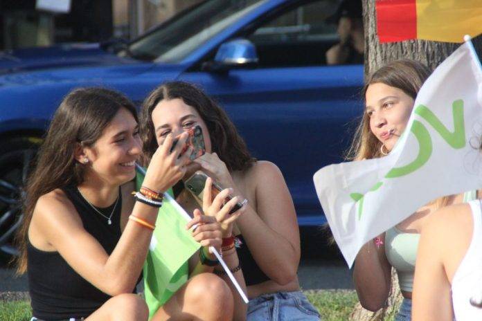 FOTOGRAFÍA. TARRAGONA (ESPAÑA), 07 DE JULIO DE 2023. Primer mitin de campaña electoral del 23J de VOX en Tarragona. Lasvocesdelpueblo (4)