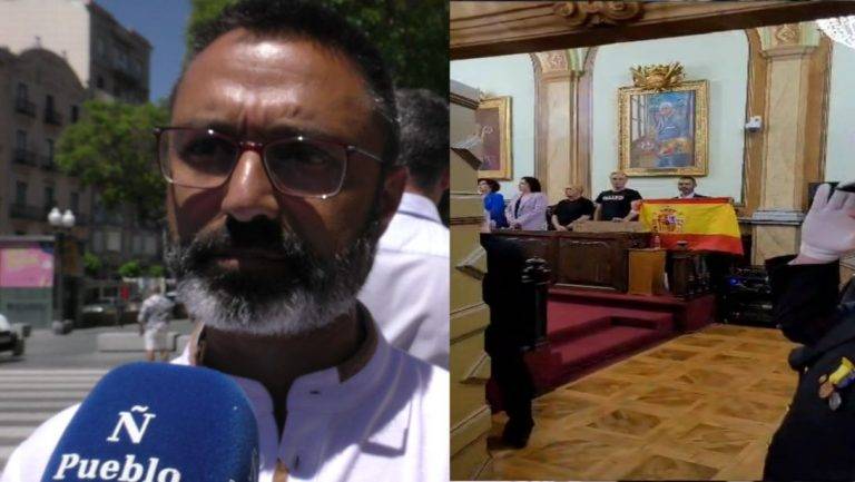 Vuelven los vítores «viva España» y bandera en Valls tras la reconquista de VOX ante una CUP humillada y rendida