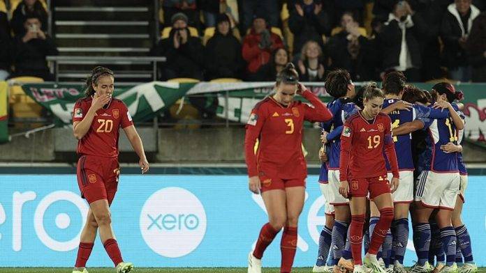 FOTOGRAFÍA. WELLINGTON (NUEVA ZELANDIA), 31 DE JULIO DE 2023. Las españolas caen ante las japonesas (4-O). Efe (1)