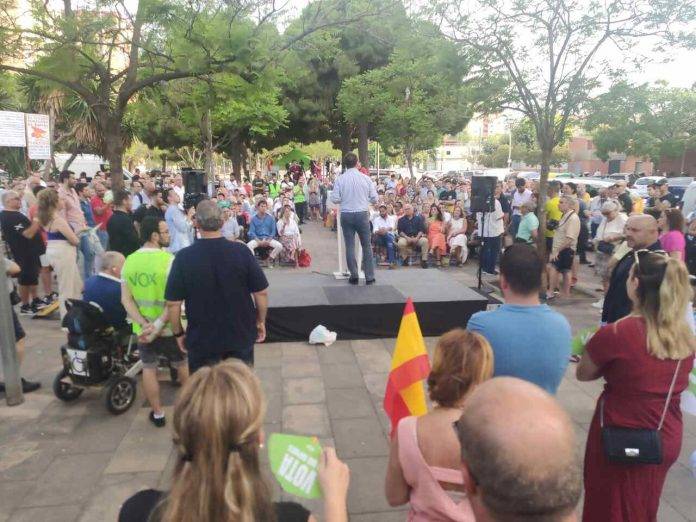 Iván Espinosa de los Monteros y de Simón en Hospitalet, 23J.
