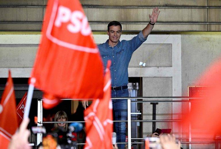 Sánchez: «Gracias de corazón: Los españoles han votado»