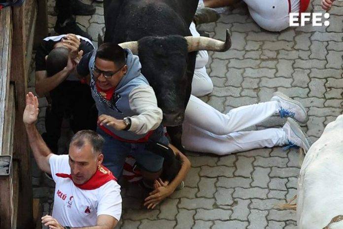 octavo encierro sanfermines 2023.