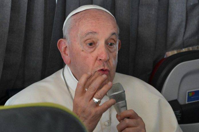 El Papa Francisco, 06.08.2023