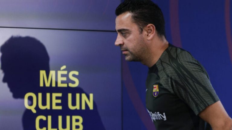 Xavi está «orgulloso» tras la derrota del Barça (4-2)