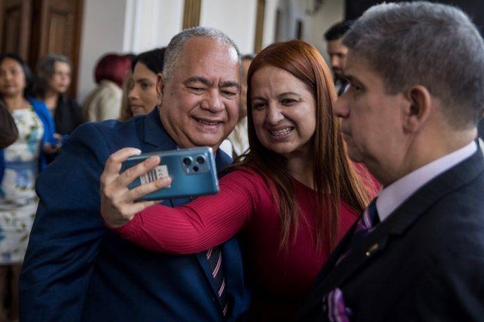 FOTOGRAFÍA. CARACAS (VENEZUELA), 24 DE AGOSTO DE 2023. El chavista Elvis Eduardo Hidrobo Amoroso (Elvis Amoroso). Efe