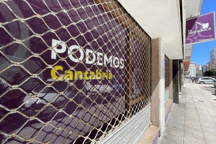 FOTOGRAFÍA. SANTANDER (ESPAÑA), 07 DE AGOSTO DE 2023. La sede del principal partido de las ultraizquierda en España, Podemos. Efe