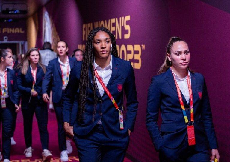 Las once futbolistas iniciales de España en la final del Mundial