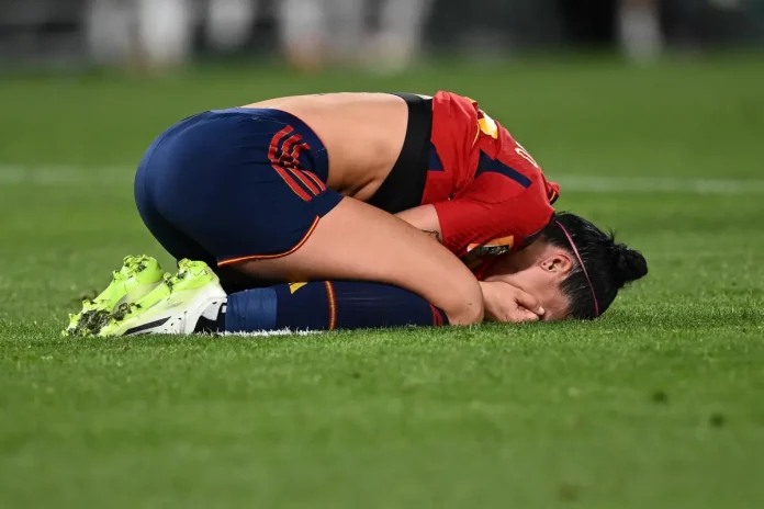 FOTOGRAFÍA. SÍDNEY (AUSTRALIA), 20 DE AGOSTO DE 2023. Jennifer Hermoso de España celebra ganar el partido de fútbol final de la Copa Mundial Femenina. Efe