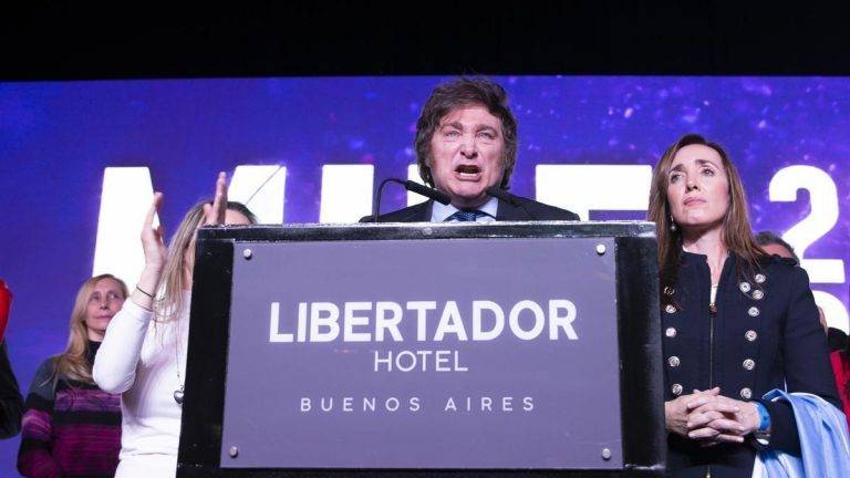 Milei es el candidato más votado de entre aspirantes a la Presidencia de Argentina