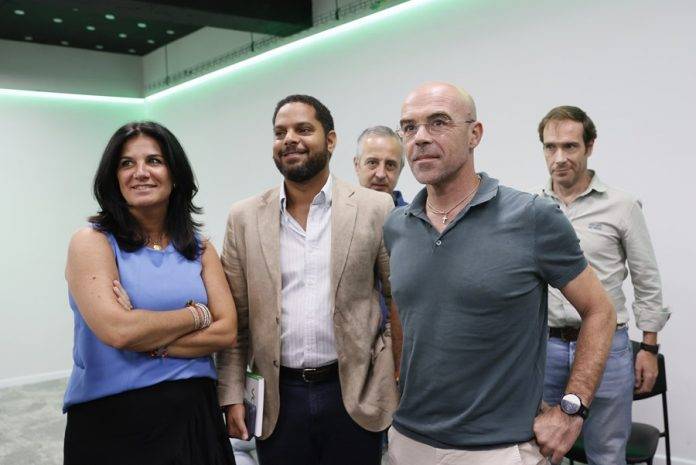 María Ruiz, Ignacio Garriga, Jorge Buxadé