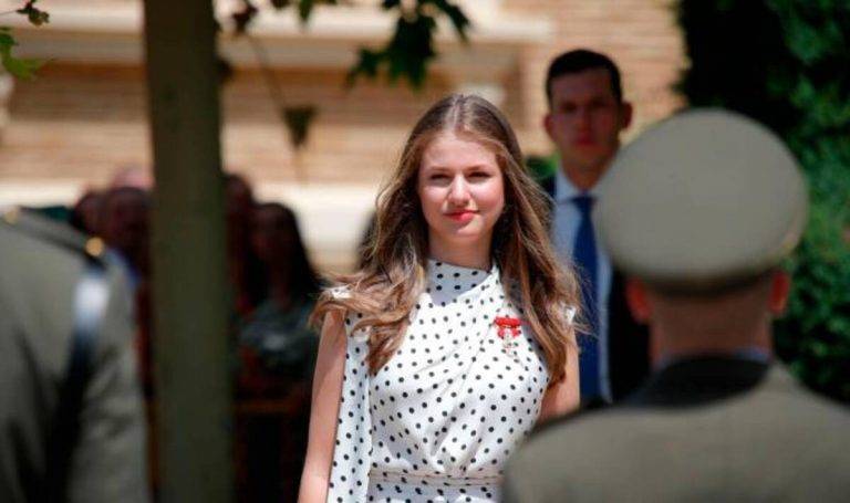 «Dama cadete Borbón»| Comienza la vida militar de la princesa Leonor