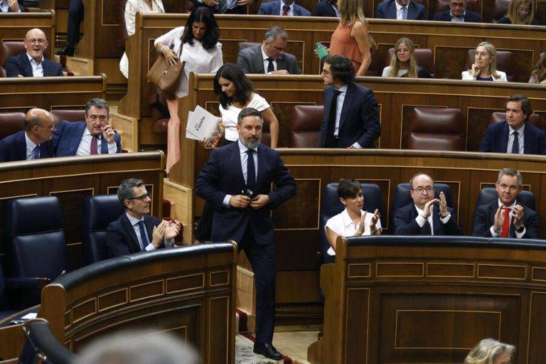 Presidente Abascal: «Hemos devuelto a la mayoría golpista a los pinganillos del odio que pretenden que no nos entendamos»