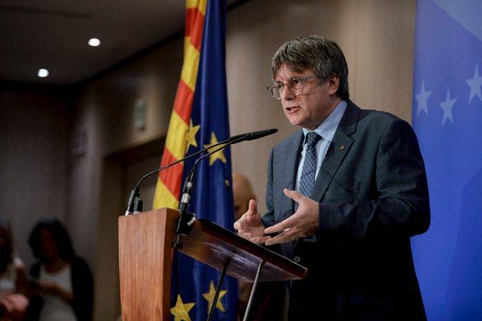Amnistía, Puigdemont, Conferencia