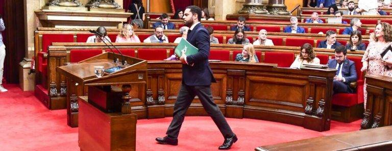 Garriga: «El PSOE es el principal enemigo de los españoles y sobre todo de los catalanes»