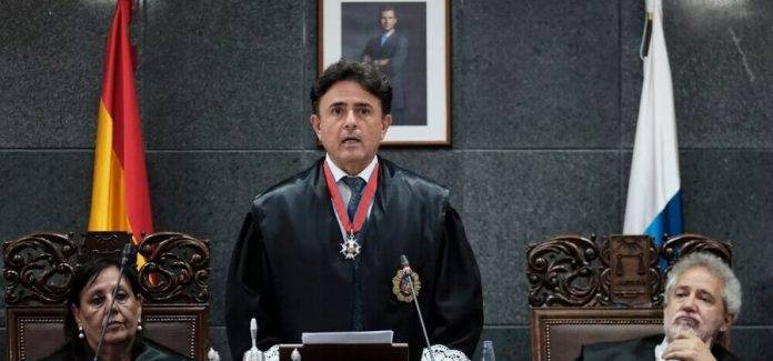 Juan Luis Lorenzo, presidente del Tribunal Superior de Justicia de Canarias