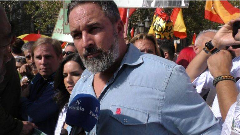 Presidente Abascal: «Hay una clase social especial (separatismo) socio del Partido Socialista»