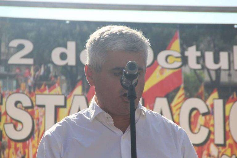 12-O| Gredilla: «Hay algunos para los que España sencillamente no vale nada»