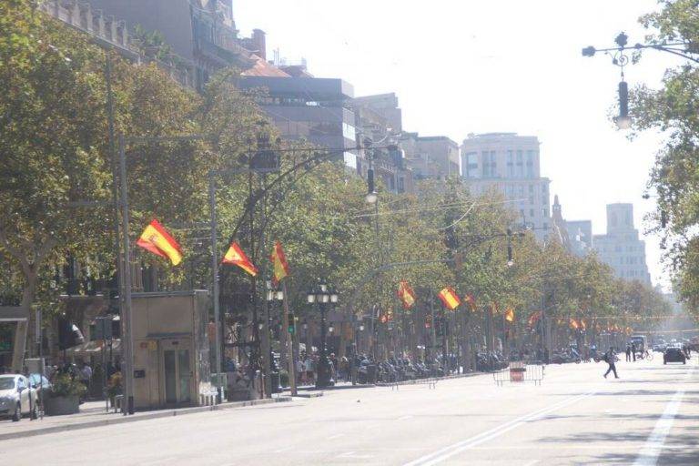 Precipitaciones localmente fuertes en España el 15-O