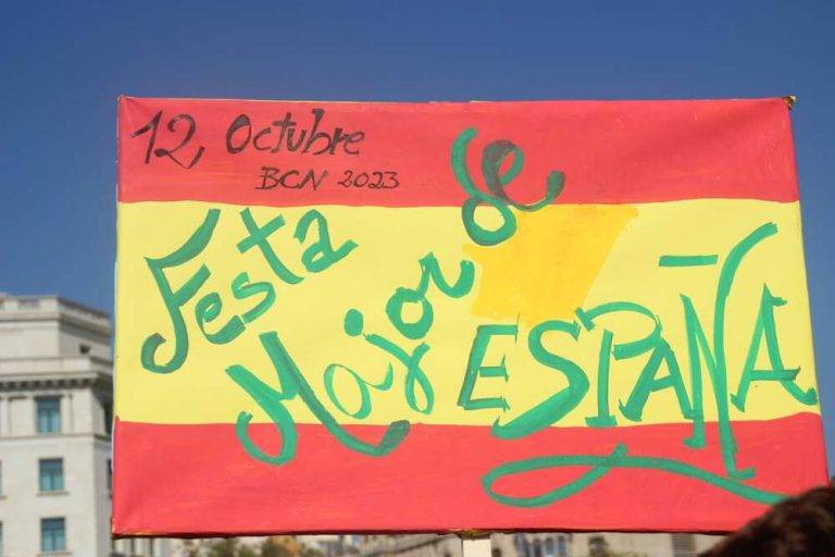 Vídeo oficial manifestación del 12 Octubre 2023 en Cataluña