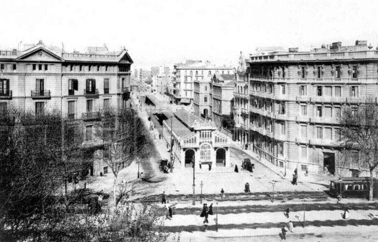 El Paseo de Gracia de Barcelona