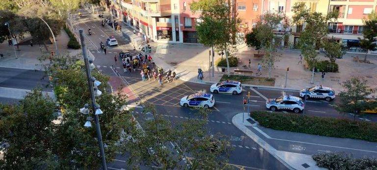 Fracaso de las marchas «antirepresión» del separatismo