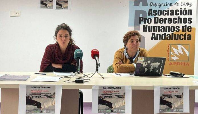 APDHA, 29 de noviembre de 2023 en Cádiz. Lasvocesdelpueblo