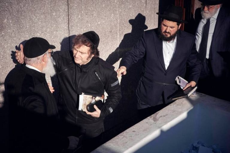 ARGENTINA| Presidente electo Milei visita «El Chef» de Nueva York y el lugar sagrado para el judaísmo