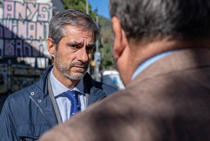 FOTOGRAFÍA. BARCELONA (ESPAÑA), 08 DE NOVIEMBRE DE 2023. Gonzalo de Oro-Pulido Plaza, Lliberto Sendero Oliva. Lasvocesdelpueblo (1)