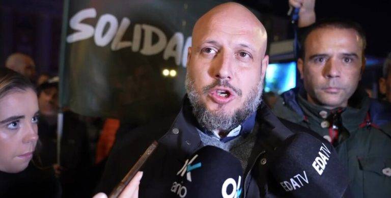 HUELGA GENERAL| Solidaridad «muy satisfecho» por el éxito de la jornada y anuncia «constante movilización hasta parar el golpe de Estado»