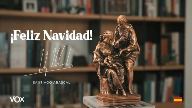 Abascal: La Navidad es piedra fundamental de nuestra civilización